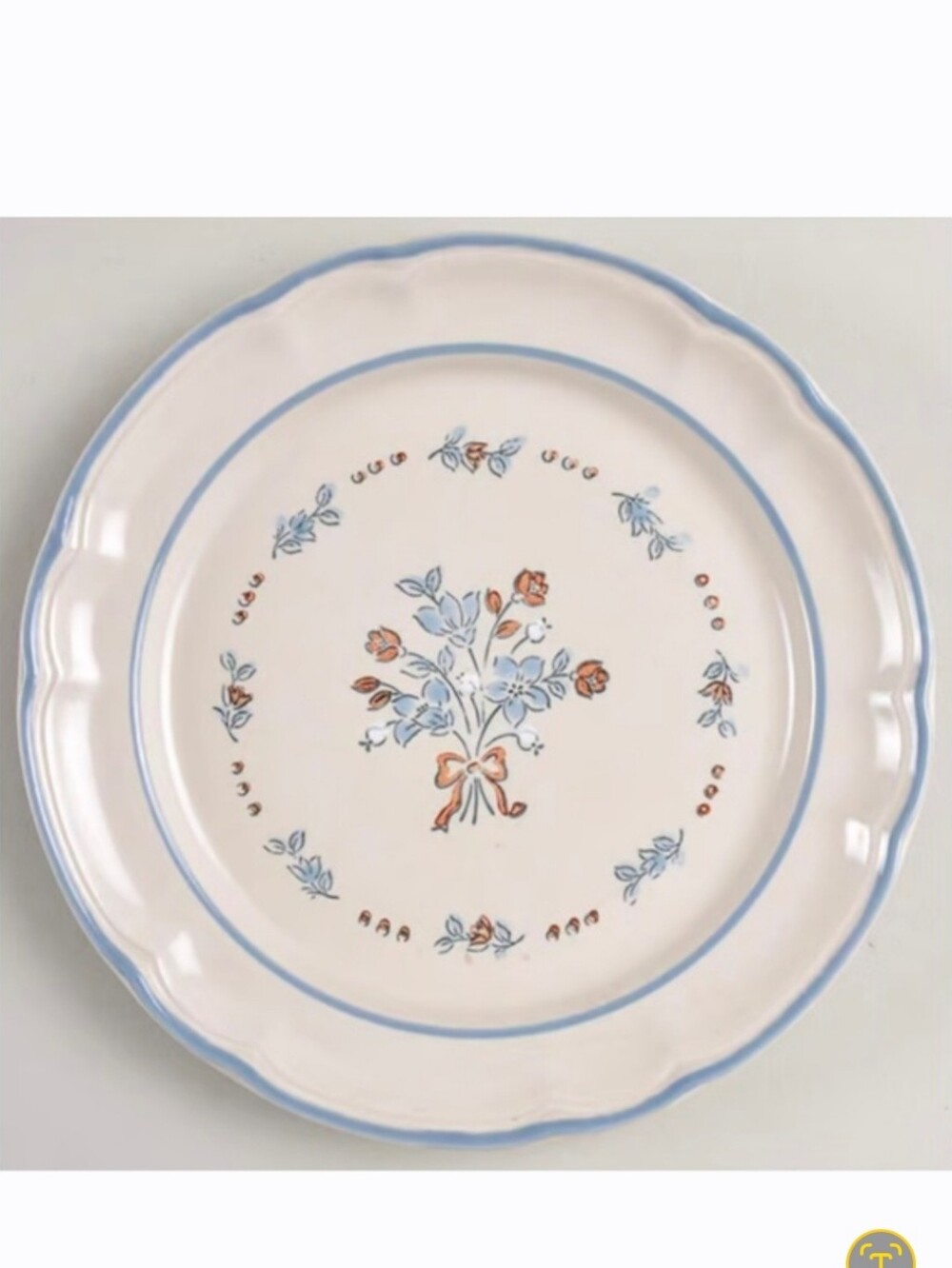 CORDELLA set of 6 Bluet Salad Plate